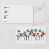 Carte De Visite Enseignement des marguerites malvoyantes (Devant / Derrière)