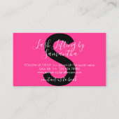 Carte De Visite Enseignement postérieur de la pointe de levage ros (Devant)