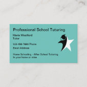 Carte De Visite Enseignement scolaire Tutorat (Devant)