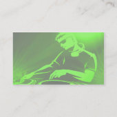 Carte De Visite Ensemble de confiture du DJ (Dos)