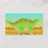 Carte De Visite Ensemble de Dino Rawr (Dos)
