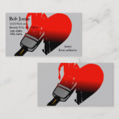 Carte De Visite Ensemble peint d'amour (Devant / Derrière)