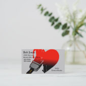 Carte De Visite Ensemble peint d'amour (Debout devant)