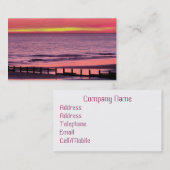 CARTE DE VISITE ENSOLEILLÉ (Devant / Derrière)