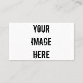 Carte de visite entièrement personnalisable (Dos)