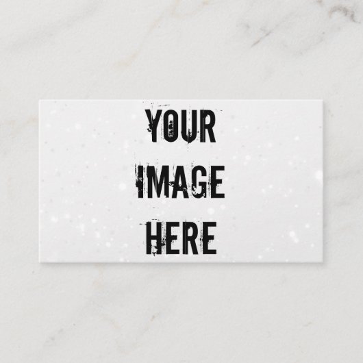 Carte de visite entièrement personnalisable (Devant)