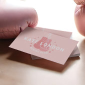 Carte De Visite Entraînement de boxe de luxe moderne pour filles r