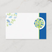 Carte De Visite Entraînement de vie (Dos)