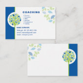 Carte De Visite Entraînement de vie (Devant / Derrière)