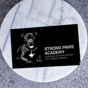 Carte De Visite Entraînement professionnel de chien