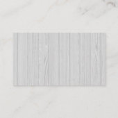 Carte De Visite Entraîneur de baseball (Dos)