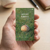 Carte De Visite Entraîneur de baseball créatif