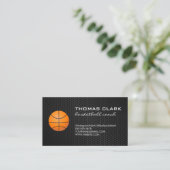 Carte De Visite Entraîneur de basket-ball (Debout devant)