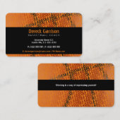 Carte De Visite Entraîneur de basket-ball | Sport (Devant / Derrière)