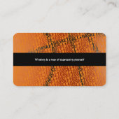 Carte De Visite Entraîneur de basket-ball | Sport (Dos)