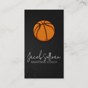 Carte De Visite Entraîneur de Basketball Scout Sportif