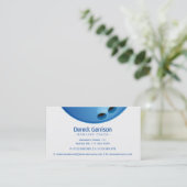 Carte De Visite Entraîneur de Bowling | Joueur parfait (Debout devant)