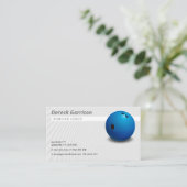 Carte De Visite Entraîneur de Bowling | Sport (Debout devant)