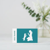 Carte De Visite Entraîneur de chien professionnel simple (Debout devant)