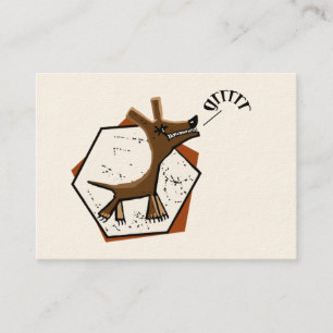 Carte De Visite Entraîneur de chiens