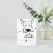 Carte De Visite Entraîneur de chiens (Debout devant)