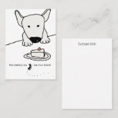 Carte De Visite Entraîneur de chiens (Devant / Derrière)