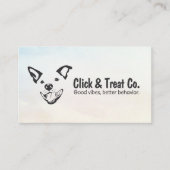 Carte De Visite Entraîneur de chiens - Happy Dog (Devant)