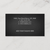 Carte De Visite Entraîneur de chiens K9 - Comportement canin (Dos)