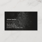 Carte De Visite Entraîneur de conditionnement physique Corps parfa (Dos)