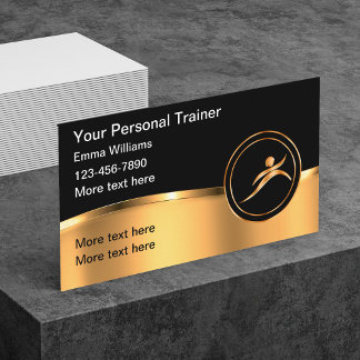 Carte De Visite Entraîneur de conditionnement physique personnel d