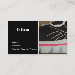 Carte De Visite Entraîneur de fitness