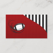 Carte De Visite Entraîneur de football (Dos)