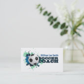 Carte De Visite Entraîneur de football (Debout devant)