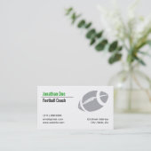 Carte de visite Entraîneur De Football (Debout devant)