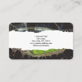 Carte De Visite Entraîneur de football (Dos)