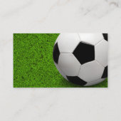 Carte De Visite Entraîneur de football | Sport (Dos)