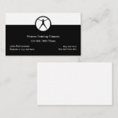 Carte De Visite Entraîneur de forme physique (Devant / Derrière)