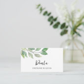 Carte De Visite Entraîneur de naissance de Doula (Debout devant)