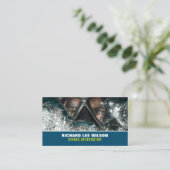 Carte De Visite Entraîneur De Plongée En Mer Profonde, Instructeur (Debout devant)