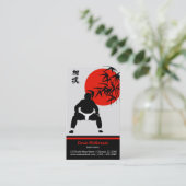 Carte De Visite Entraîneur de Sumo (Debout devant)