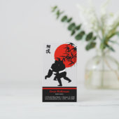 Carte De Visite Entraîneur de Sumo (Debout devant)