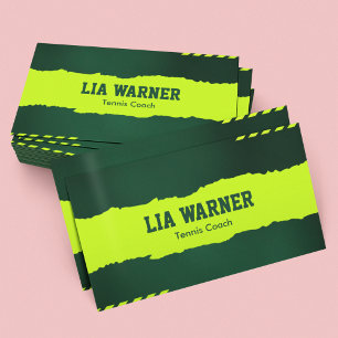 Carte De Visite Entraîneur de tennis