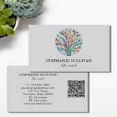 Carte De Visite Entraîneur de vie de code QR