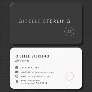 Carte De Visite Entraîneur de vie Professionnel