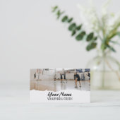 Carte De Visite Entraîneur de volley-ball (Debout devant)