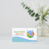 Carte De Visite Entraîneur en santé et nutrition (Debout devant)