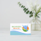 Carte De Visite Entraîneur en santé et nutrition (Debout devant)