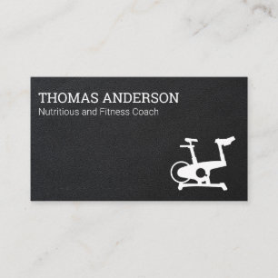 Carte De Visite Entraîneur Fitness   Santé nutritionnelle   Tapis