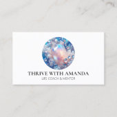 Carte De Visite Entraîneur Holographique Crystal Circle Life (Devant)