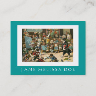 Carte De Visite Entraîneur ou tuteur de chien - bilatéral